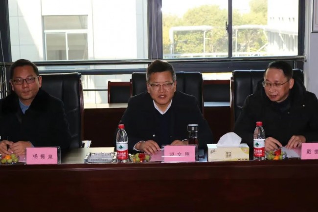 熱烈歡迎揚(yáng)州大學(xué)領(lǐng)導(dǎo)蒞臨方廣零輔食開展訪企拓崗活動